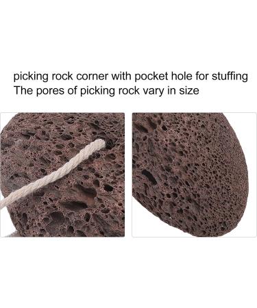 Yunxwd Picking Rock Kit - White Latex Oval Stone for Relaxation & Tension Relief | Unique Gift for Adults & Friends - Buy Online on GoSupps.com