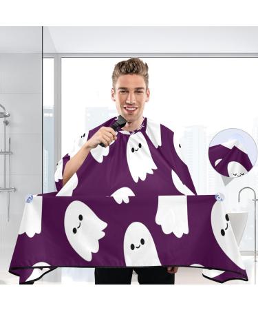 Kigai Happy Halloween Barber Cape - Waterproof Hair Cutting Cape for Men & Women - Adjustable Snap Closure for Professional Salon Use - Buy Online on GoSupps.com