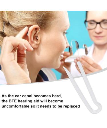 Colexy 4-Pack Hearing Aid Hoses | Soft Flexible PVC Replacement Sound Tubes | BTE Transparent 3.1 x 2 mm Ear Cup Accessories - Buy Online on GoSupps.com