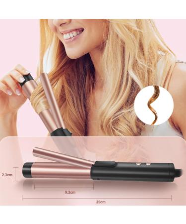 Buy Portable 25mm Electric Hair Curling Iron - Adjustable Temperature & 360 Rotating Cord for Effortless Hair Styling - Buy Online on GoSupps.com