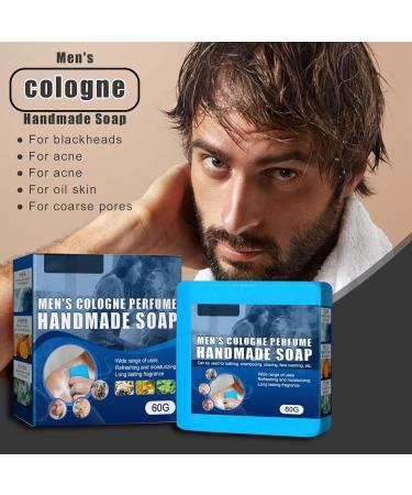 Cool Men's Natural Soap - Pure Oil Oil Control Refreshing Facial & Body Wash - Leavi VJF138 - Buy Online on GoSupps.com