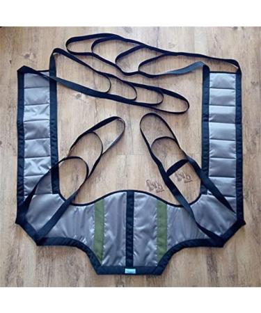 Transfer Aid Transfer Sling Patient Transfer Belt Safety Lifting Strap with Handles for Elderly Disabled People Nursing Belt Standing Aids Support Stand Assist Aid for The Elderly F One Siz F One Size