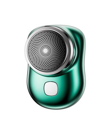 Blitzpro Mini Electric Shaver Blitzpro Mini Portable Electric Shaver Pocket Size Electric Shaver for Men Women Rechargeable Easy One-Button Waterproof Electric Razor for Travel (#C)