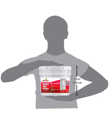 Alimentec Tapioca Flour (5 lb.) - Gluten-Free Starch in Resealable Bucket - Buy Online on GoSupps.com