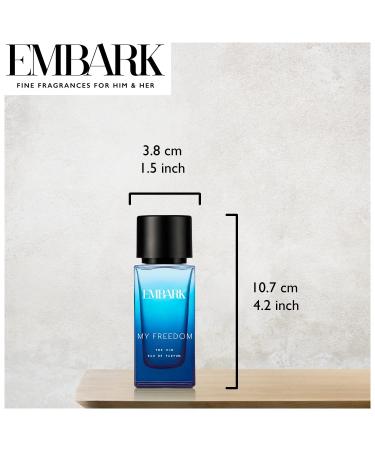 EMBARK My Freedom For Him Menspremium Perfume Liquid - 30Ml | Eau De Parfum | Aquatic And Fresh Fragrance - Buy Online on GoSupps.com