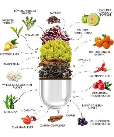 Fat Burner Metabolism Spa - Lose Weight Fast with 60 Capsules | Effective Dietary Supplement for Weight Reduction - Buy Online on GoSupps.com