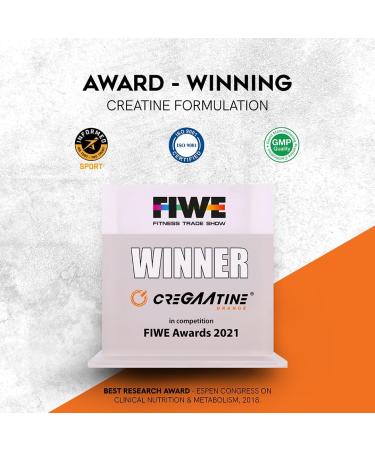 Micronized Creatine Monohydrate + GAA - Vegan Gluten-Free for Muscle Growth & Focus | No Water Retention | Orange Flavor - Buy Online on GoSupps.com
