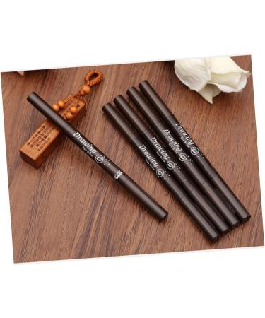 WOFASHPURET 2 1 Waterproof Eyebrow Pen Brow Brush Eyebrow Pencil Brush Written Makeup Tools To Rotate Triangle 1 count (Pack of 1) As Shown - Buy Online on GoSupps.com