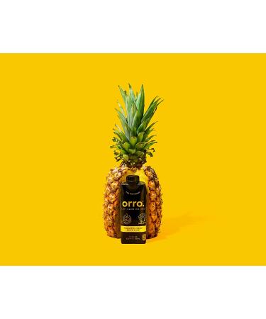 Orro Pineapple Upside Down Cake Plant-Based Meal Replacement Drink - 16g Protein, 23 Vitamins, No Soy, Dairy, Artificial Sweeteners - Buy Online on GoSupps.com