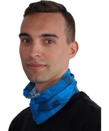 Head Original Tube Plain Scarf - Unisex Multifunctional Winter Bandana for Skiing Cycling & UV Protection - Black - Buy Online on GoSupps.com