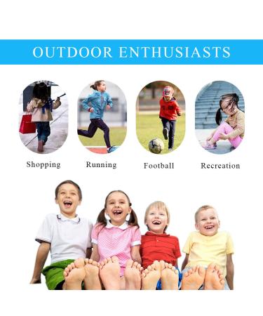 Orthopedic Insoles for Flat Feet - 2 Pairs Silicone Arch Support Inserts for Plantar Fasciitis Relief - Transparent Shoe Inserts for Kids & Women - Buy Online on GoSupps.com