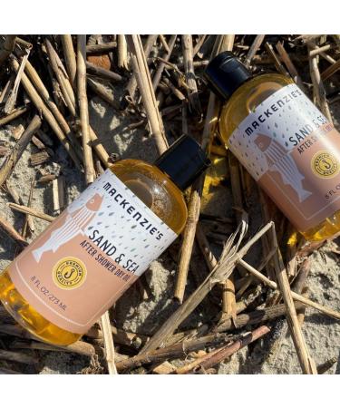 MACKENZIE S Sand & Sea After Shower Dry Oil - Fast Absorbing Moisturizer for Men & Women - 8 oz - Sea Salt Citrus & Ozone Scent - Plant-Based Essential Oils Gift - Buy Online on GoSupps.com