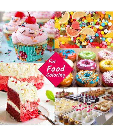 12 Colours x 6ml Concentrated Liquid Cake Food Colouring Set - Buy Online on GoSupps.com