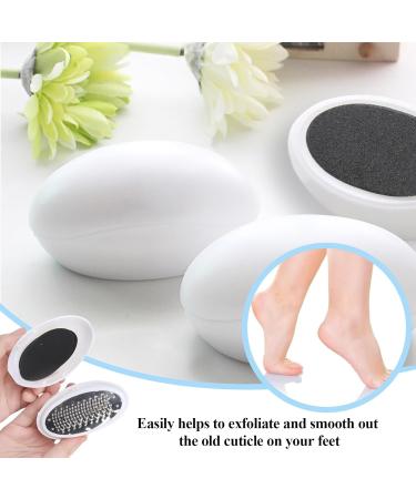 Creative Egg Foot Grinder Egg Shaped Callus Remover Egg Shaped Classic Callus Remover Ideal for Foot Spas Egg Shape Foot Scrubber Home Salons and Removal of Tough Calluses and Dry Skin - Buy Online on GoSupps.com