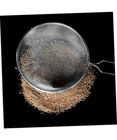 VANZACK 2pcs Pet Sand Shovel Filter Mesh Reptile Terrariums Reptile Litter Scoop Reptiles Barbed Wire Silver 26x14cmx2pcs Silverx2pcs - Buy Online on GoSupps.com