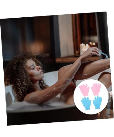 minkissy 6 Pairs Bath Scrub Gloves Shower Exfoliating Gloves Shower Dead Skin Exfoliator Shower Tools Bath Mitt Spa Gloves Dead Skin Remover Gloves Polyester Accessories Take a Bath - Buy Online on GoSupps.com