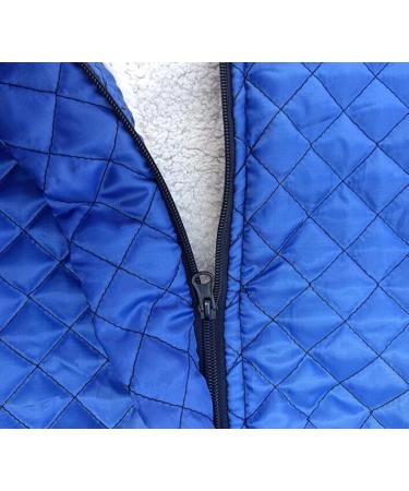 Wheelchair Warmer Cover Blanket Manual Electric Wheelchair Windshield Cold Proof Plus Velvet Leggings and Knee Pads Winter Windproof Cover Blanket Royal Blue - Buy Online on GoSupps.com
