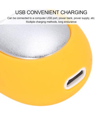 Mini Hand Held Sleep Aid Device Micro-Current Calm Carry Anxiety Device USB Rechargeable Hypnotic Sleeping Aids for Fast and Deep Sleep Stress Relief (Yellow) - Buy Online on GoSupps.com