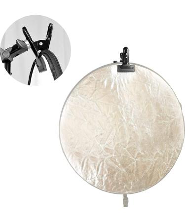 QYXINC Heavy Duty Metal Clamp Holder for Light Stand - Photo Video Studio Reflector Holder for Lighting Reflector Diffuser - Buy Online on GoSupps.com