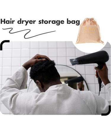 FOMIYES 5pcs Hair Dryer Storage Bag Hair Dryer Organizers Cosmetic Pouch Hair Blower Bag Sports Bag Fabric 29.50X25.50X1.00CMx5pcs Light Yellowx5pcs - Buy Online on GoSupps.com