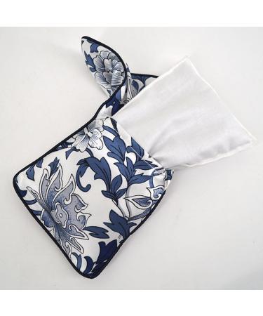 Kennedy Silk Eye Pillow - Lavender + Flaxseed + Mung Bean + Buckwheat - Yoga & Sleep Aid - Stress & Anxiety Relief - Silk Fabric - Meditation - Picture Color - Buy Online on GoSupps.com