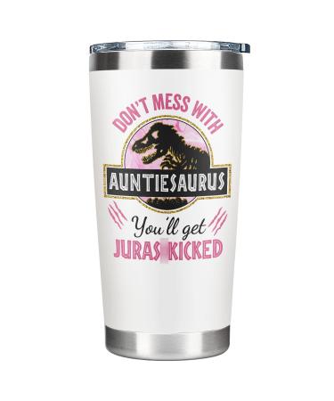 Aunt Gifts from Niece, Nephew - Gifts for Aunt - Aunt Birthday Gift, Mothers Day Gifts for Aunt - Auntie Gifts, Aunty Gifts - Presents for Aunt, To Be Aunt, Promoted To Aunt, New Aunt - 20Oz Tumbler