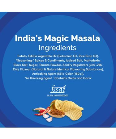Lay's India's Magic Masala Chips 30g Masala - 50g (Pack of 1) - Authentic Indian Flavors - Buy Online on GoSupps.com