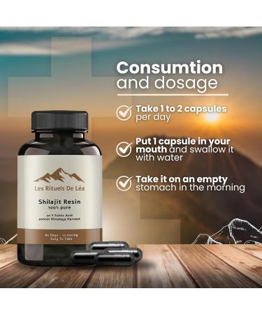  Les Rituels de L a Himalayan Shilajit Tablets - 100% Pure Extract with 80% Fulvic Acid - 10 000mg - Buy Online on GoSupps.com