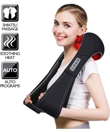 Shiatsu Neck and Back Massager with Heat - Viktor Jurgen | Relaxation Gift for Men - Ideal Shoulder Massager - Buy Online on GoSupps.com