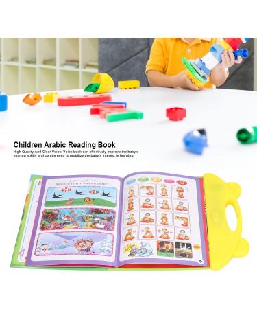 Arabic Reading Sound Book Gifts Lightweight Guide Pronunciation Clear Voice Promote Body Sensory Electronic Educational Intelligent Book for Daily Use - Buy Online on GoSupps.com