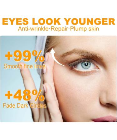 Peptide Eye Cream Anti-Wrinkle Moisturizer for Puffy Eyes Fine Lines Dark Circles Lifting & Firming 15ml - Buy Online on GoSupps.com
