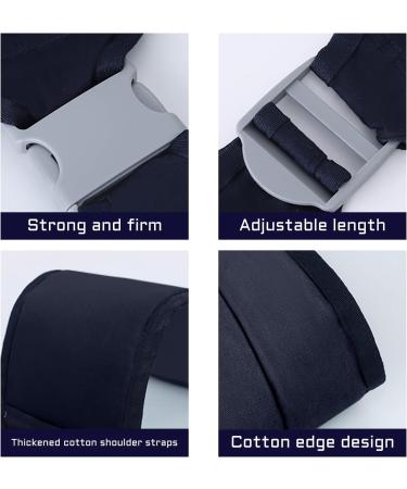 Breathable Navy Blue Baby Sling Carrier - Adjustable, Safe & Soft for Newborns | Portable & Convenient for Outings - Buy Online on GoSupps.com