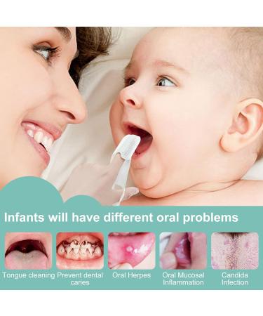 Smilboxy 35pcs Finger Cuff Baby Oral Cleaner - Toddler Toothbrush for 0-36 Months | Gentle Mouth Care & Tongue Cleaning - Buy Online on GoSupps.com