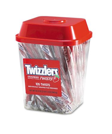 TWZ51902 - Strawberry Twizzlers Licorice Strawberry 2.08 Pound (Pack of 1)
