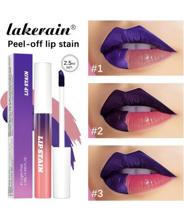 08 Peel Off Lip Stain Lip Gloss Long Lasting Peel Off Lipstick Lip Gloss Water Resistant Long Lasting Waterproof - Buy Online on GoSupps.com