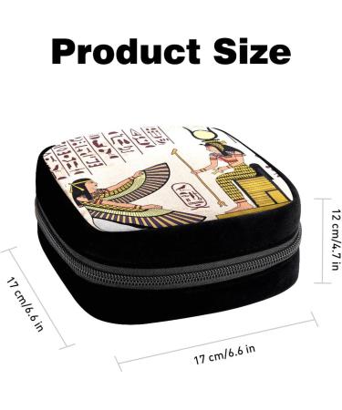 GIAPB Period Bag - Egyptian Tribal Art Pad Holder & Makeup Pouch | Color2835 - Buy Online on GoSupps.com