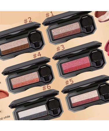 Buy Perfect Dual Color Eyeshadow Palette - Highly Pigmented & Long Lasting Glitter Eye Makeup (#2) - International Shipping Available - Buy Online on GoSupps.com