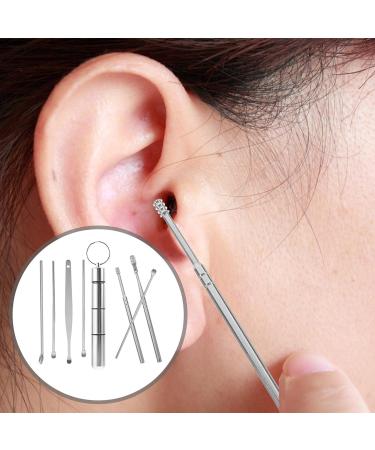 Stainless Steel Ear Wax Removal Tool Set - Ear Camera, Spoon, and Pick for Men and Women - Ear Cleansing and Wax Removal Kit - Buy Online on GoSupps.com