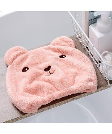 Omenluck Cartoon Hair Drying Towel | Quick Dry Bath Shower Towel for Fast Drying - International Shipping Available - Buy Online on GoSupps.com