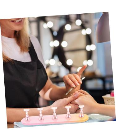 FRCOLOR 3 Sets Nail Practice Holder Nail Stands for Nail Painting Diy Display Stands for False Nail Tip Practice Nail Display Ear Piercing Kit Plastic Storage Box Manicure - Buy Online on GoSupps.com
