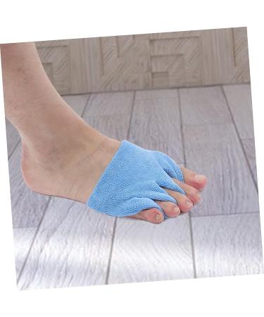 Healeved 2pcs Finger Pad Girl Socks | Anti Finger Atrophy Thin Breathable Polyester-Cotton Blue Socks | Toe Separator for Rehabilitation Supplies - Buy Online on GoSupps.com