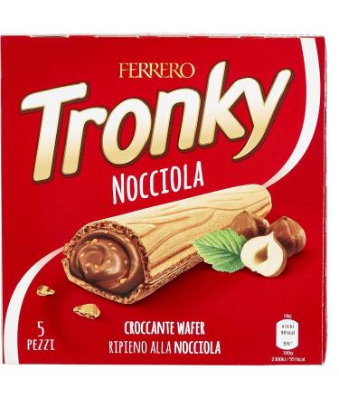  Ferrero FERRERO Tronky Pack of 6 chocolate bars 5 x 20 g - Hazelnut biscuits cakes chocolate waffles - Buy Online on GoSupps.com