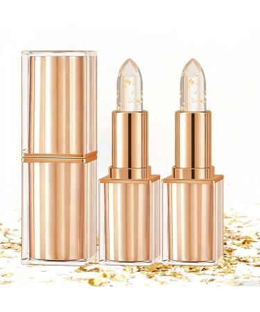 MEITREND Color-changing lipstick - Sheer lipstick with gold foil - Smudge-proof - Long-lasting - Hy