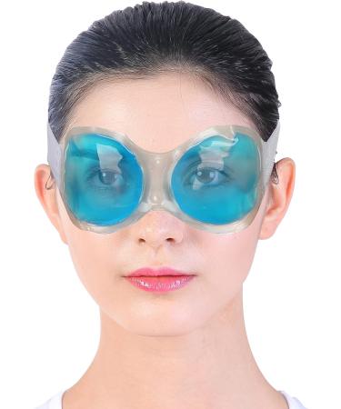 TITADONG Cooling Eye Ice Pack with Gel Beads Reusable Washable Eye Gel Pack for Pain Fatigue Stress Relief Hot Cold Compress Gel Beads Eye Cover for Removing Dark Circles and Puffiness - Buy Online on GoSupps.com