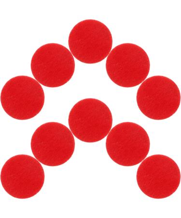 Zerodeko 100pcs Red Replacement Refill Pads for Diffuser Necklace Bracelet & Car Vent Clip - 2.2cm Aromatherapy Essential Oil Pads - Buy Online on GoSupps.com