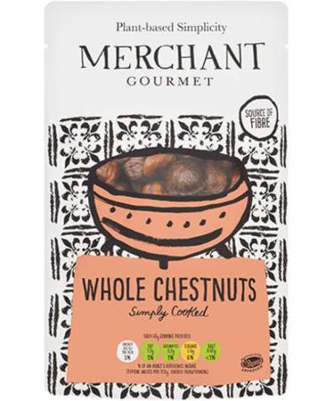Merchant Gourmet Whole Chestnuts 500g x2 .Resturant Quality. Vegetarian suitable Vegan suitable Lactose intolerance suitable. - Buy Online on GoSupps.com