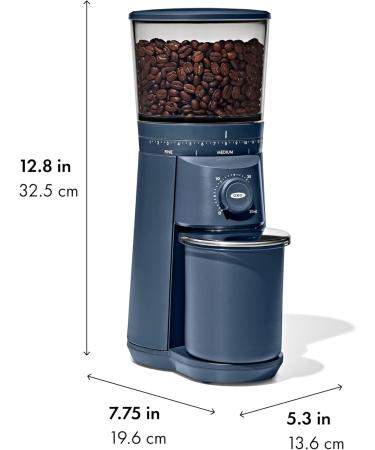 OXO Moulin caf conique Brew - Bleu temp te - Buy Online on GoSupps.com