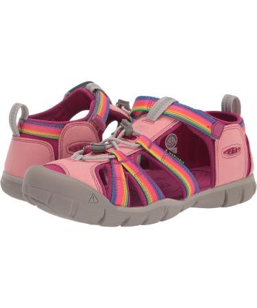 KEEN Kids Seacamp 2 CNX-Baby Sandal - 6 UK Child - Rainbow Festival Fuchsia - Buy Online on GoSupps.com
