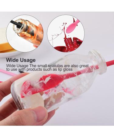 Shop Spatula Cosmetics: Reusable Silicone Makeup Spatula & Spoon for Beauty & Kitchen - Perfect for Handmade Palettes - Buy Online on GoSupps.com