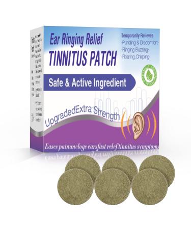 Tinnitus Relief for Ringing Ears 50Pcs Natural Herbal Formulation Tinnitus Treatment Patches Effectively Improves Hearing and Boost Blood Relieves Discomfort